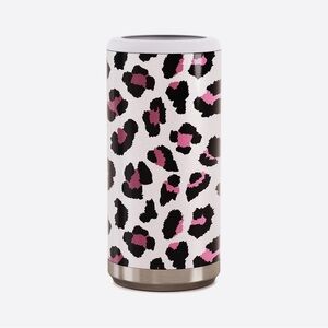 MAARS Drink-ware Skinny Can Cooler 12 Oz - Leopard